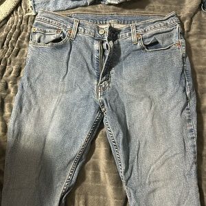 Vintage Levi straight leg skinny jeans